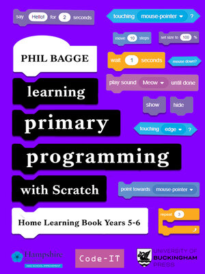 cover image of Learning Primary Programming with Scratch (Home Learning Book Years 5-6)